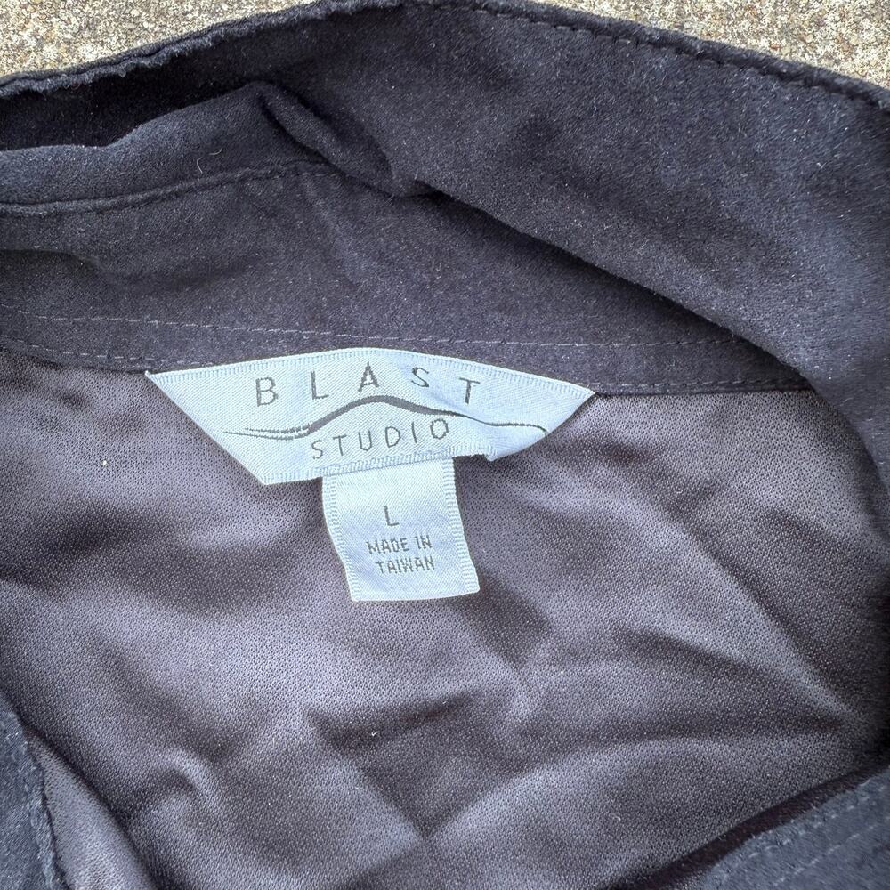 Vintage‎ Blast Studio Elephant Embroidered Button-Up - L - Picture 3 of 4